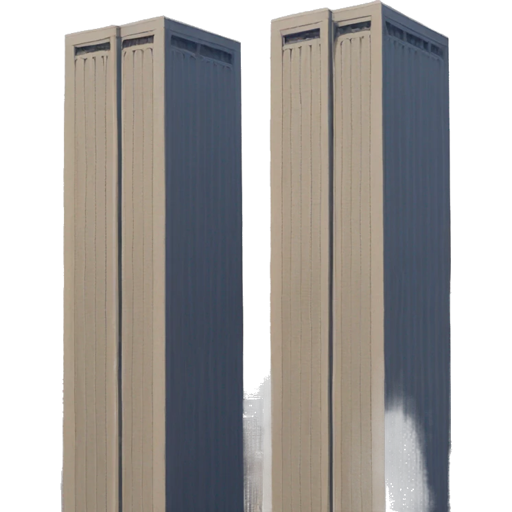 Twin towers emoji