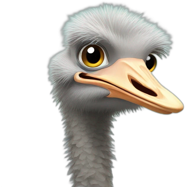 Ostrich  emoji