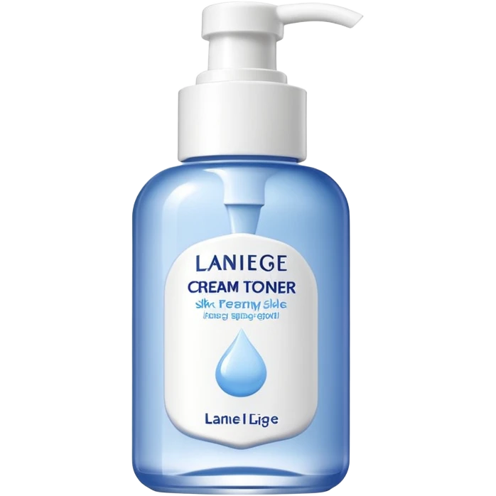 laneige cream skin toner emoji