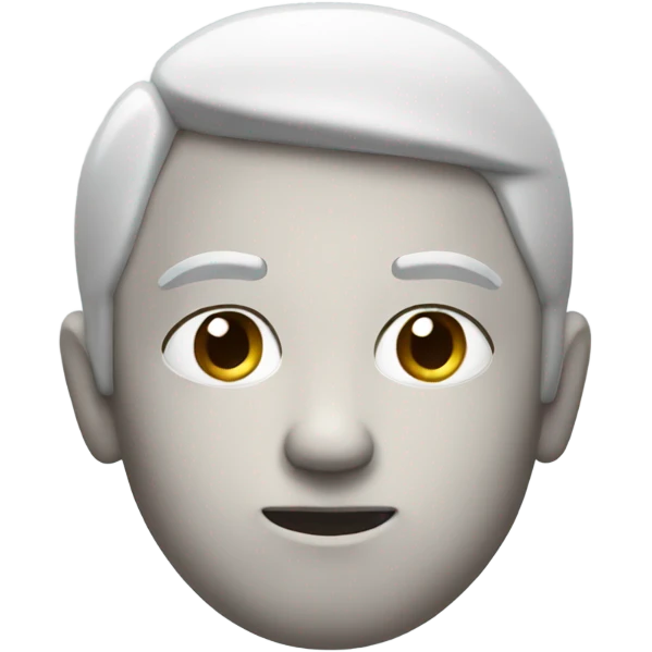 Calm face emoji