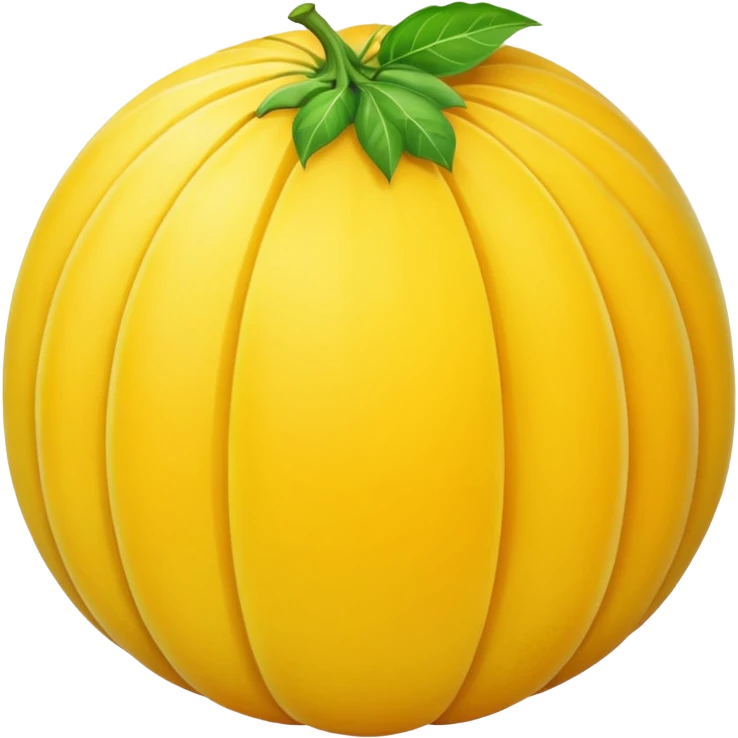 whole yellow melon emoji