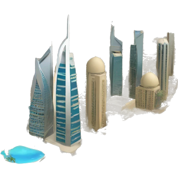 Kuwait city view emoji