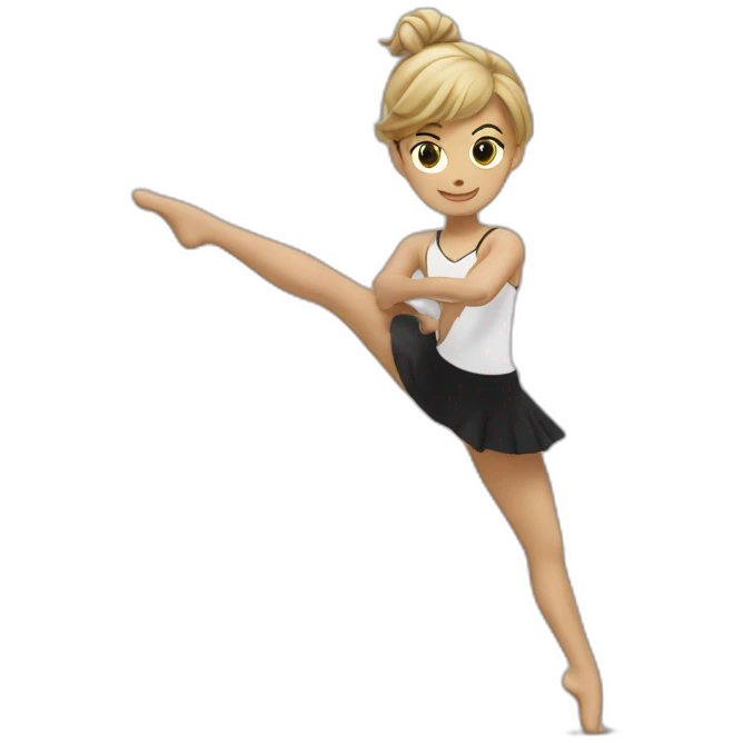 Gimnast dansator emoji