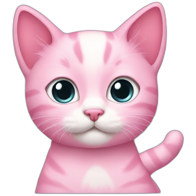 Pink Kitten emoji