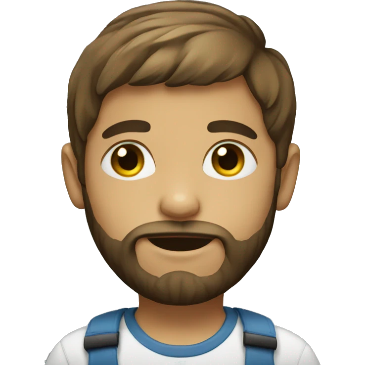Child with a beard emoji