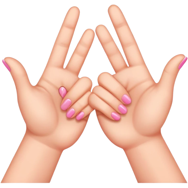 Pinky promise emoji