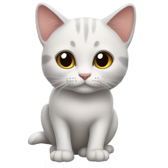 Une chat emoji