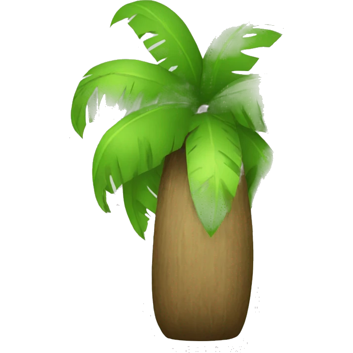 coconut green  emoji