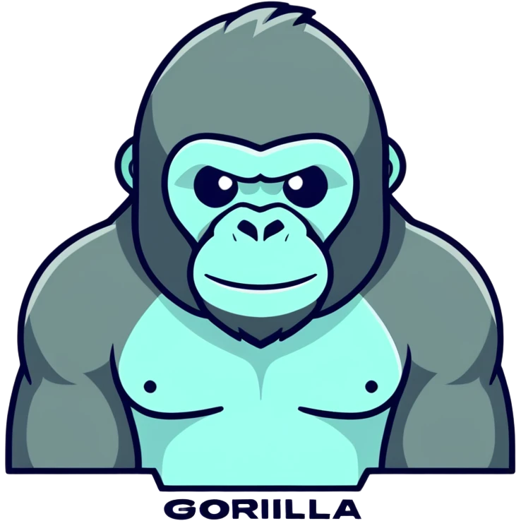 Gorilla emoji