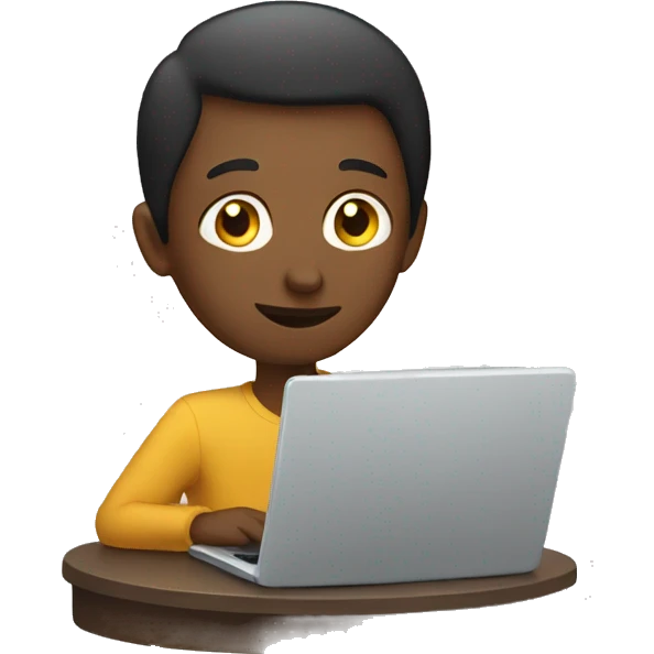 person using laptop emoji