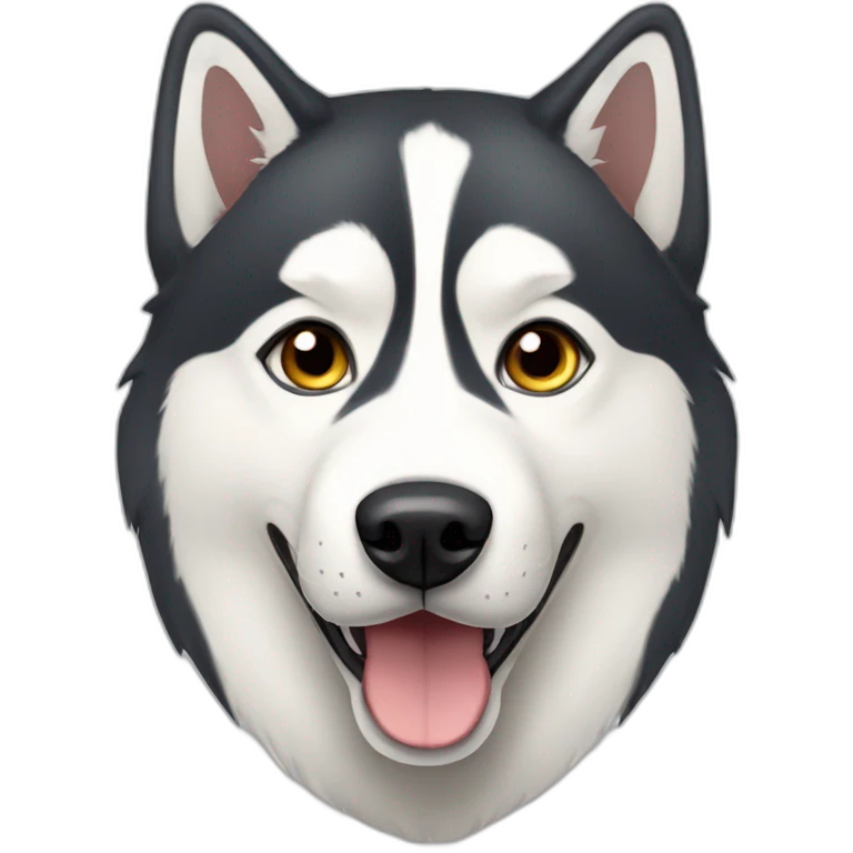 Siberian  Husky  emoji