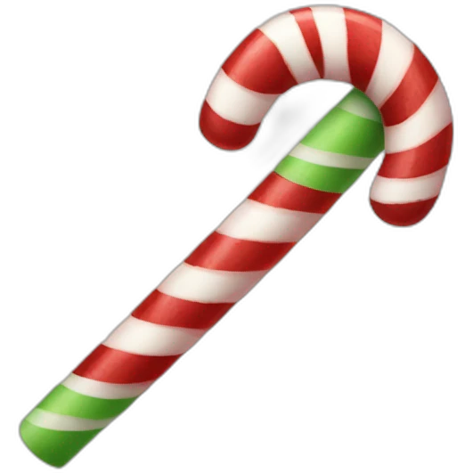 Candy cane emoji