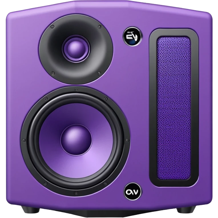 Purple Funktion-One Evo 7 loudspeaker emoji
