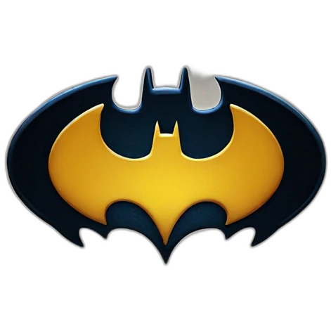 Batman logo emoji
