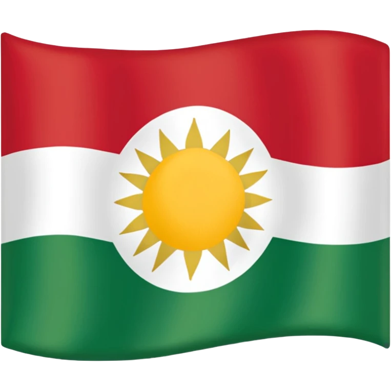 Kurdistan flag emoji