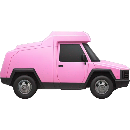 pink cybertruck emoji
