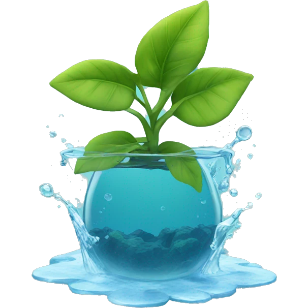 plant in water emoji
