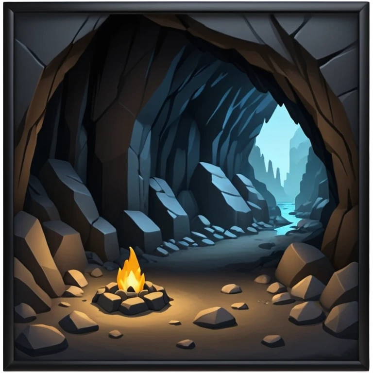 The structure population control unit lives in the caves black caves emoji