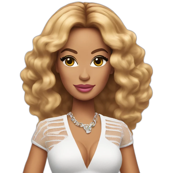 beyonce-as-a-barbie emoji