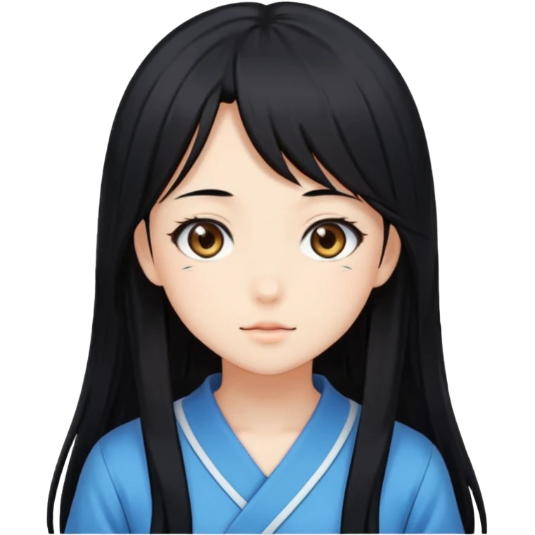 anime girl from anime "Roshidere" emoji