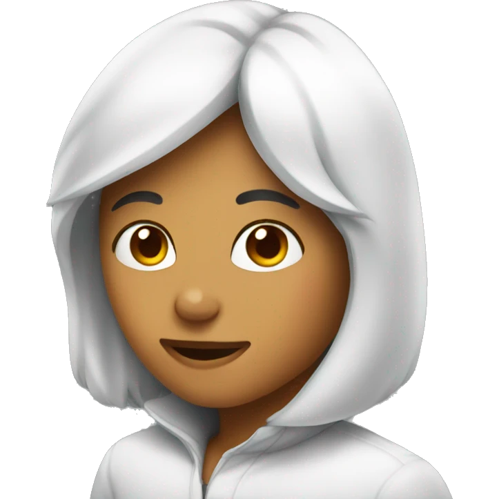 Lovely face emoji