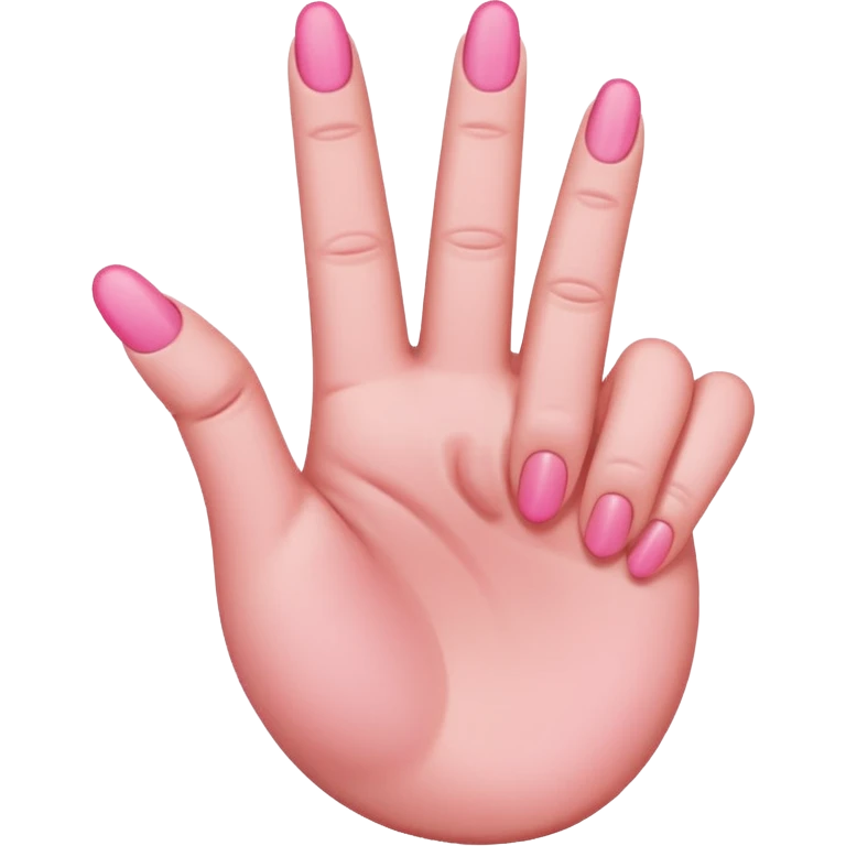pink middle finger  emoji