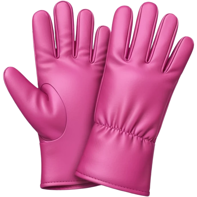 Gloves – pink emoji