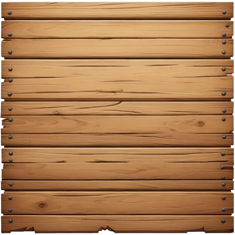 Wooden wall emoji
