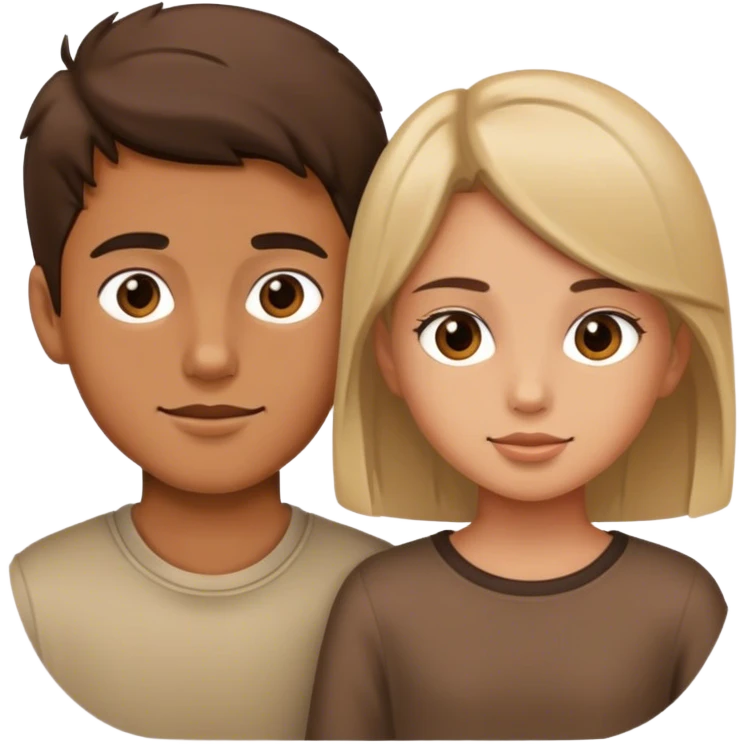 Boy and girl  emoji