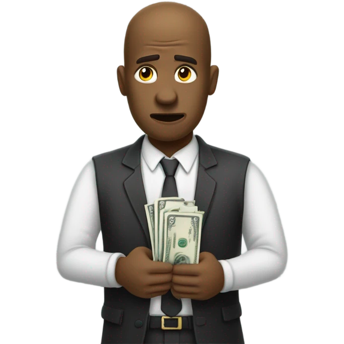 Take the money and run emoji