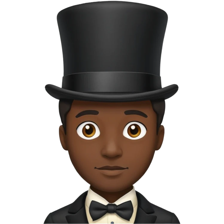 slave with a tophat emoji