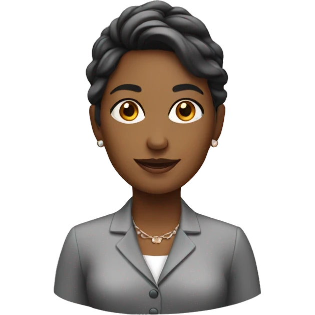 personal and sweet HR lady emoji