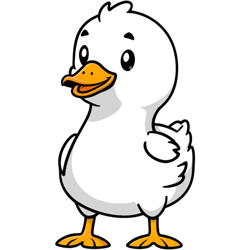cartoon duck bill emoji