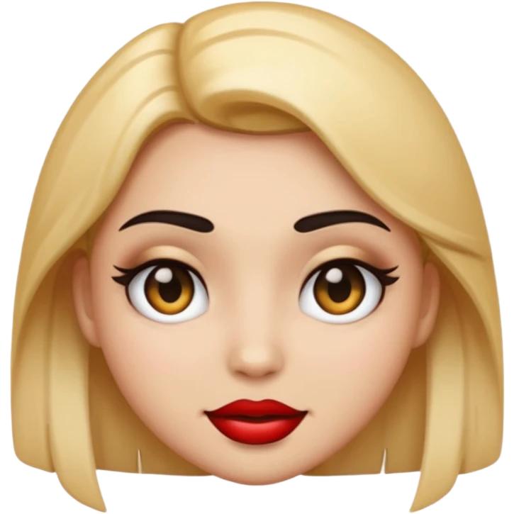 Emoji face baddie emoji