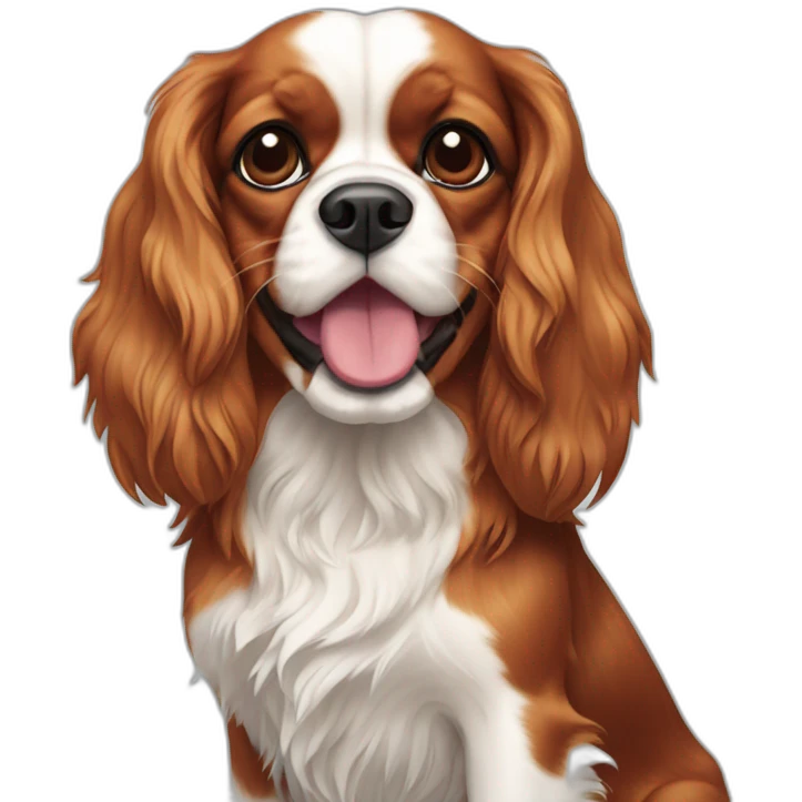 cavalier king charles spaniel emoji
