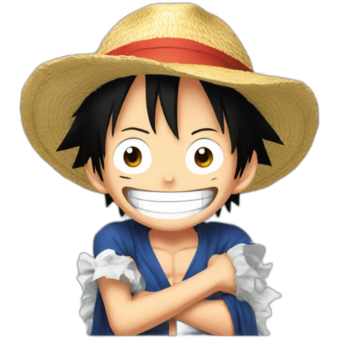 Monkey D Luffy emoji