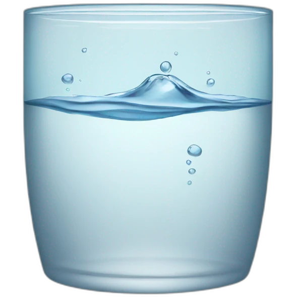 glass water emoji