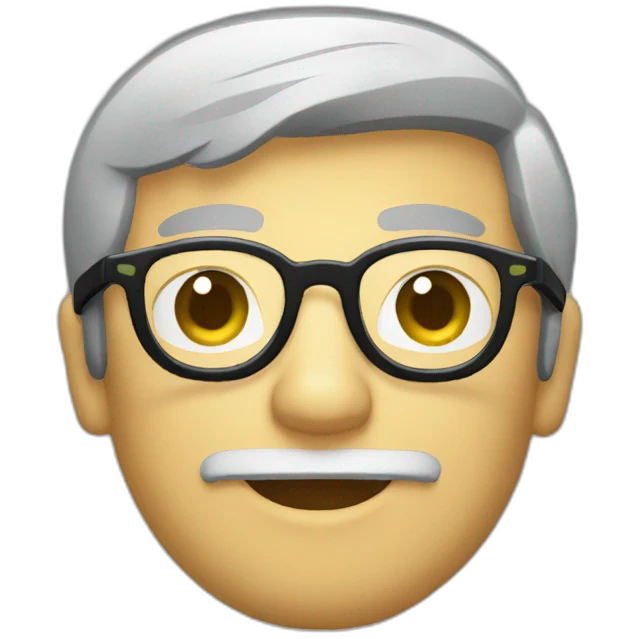 Lunettes pixel emoji