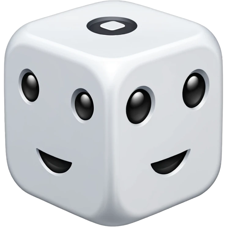 dice but every face has a 1 on it emoji