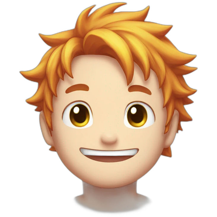 Natsu et happy emoji