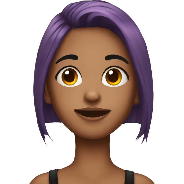 Girl with tattoos emoji