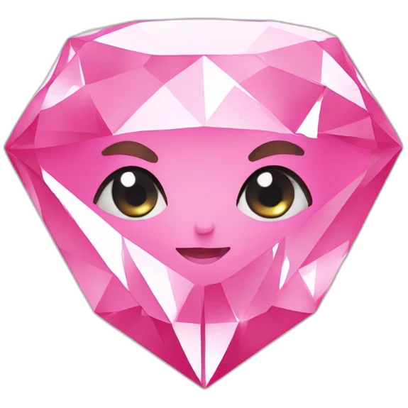 pink diamond emoji