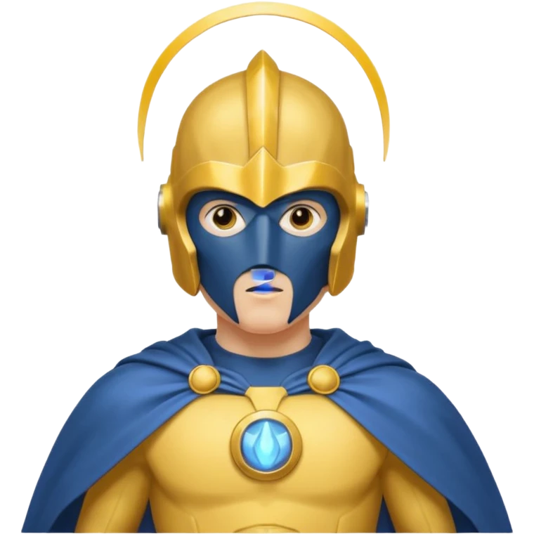 doctor fate with cape and helmet emoji