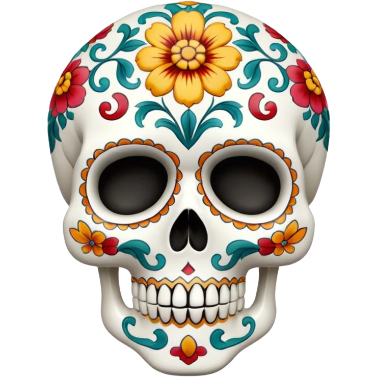 mexican skull emoji