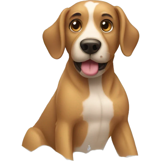 bath dog emoji
