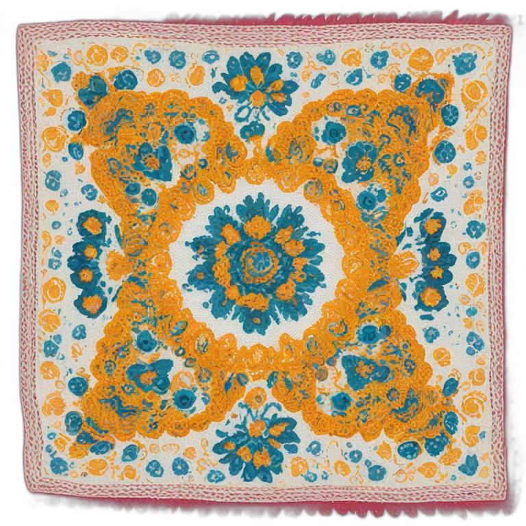 Pavlovo Posad shawl emoji