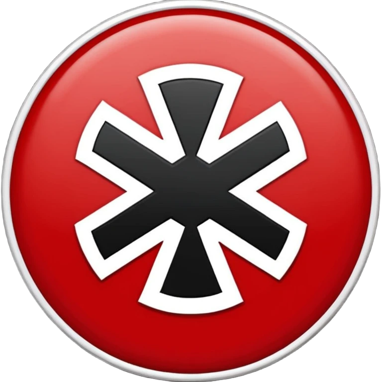 A Nazi Flag emoji