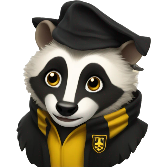 Hufflepuff badger hogwarts emoji