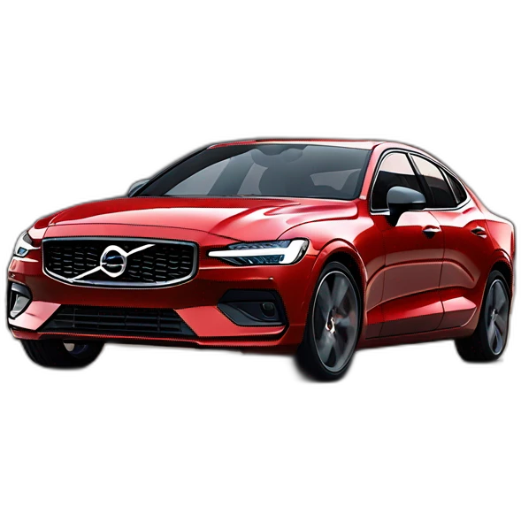 red 2021 volvo s60 r design emoji