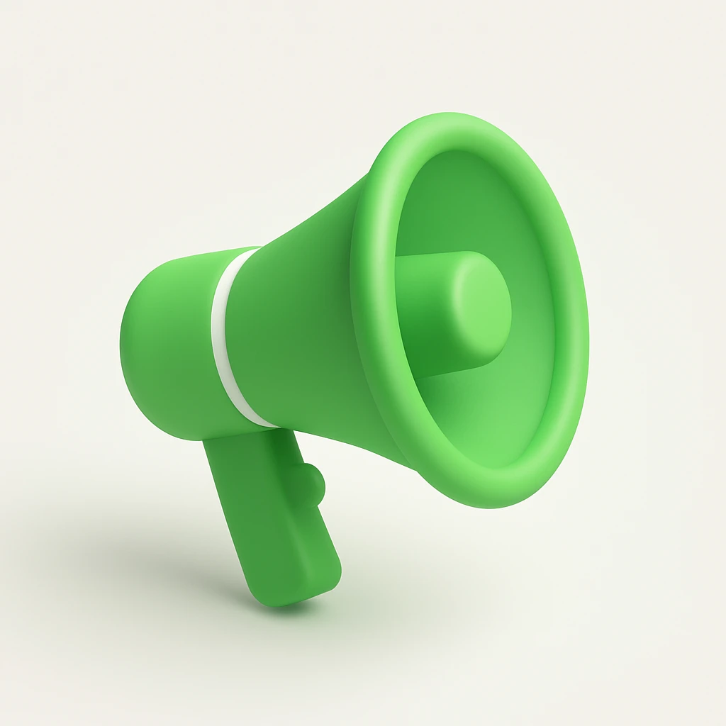 megaphone emoji